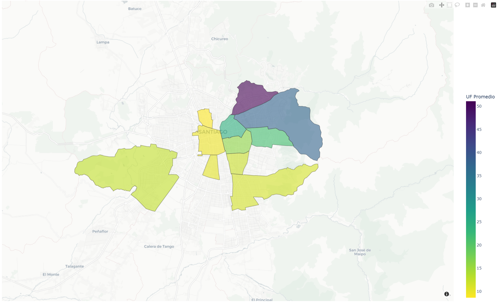 Dashboard de Arriendos en RM